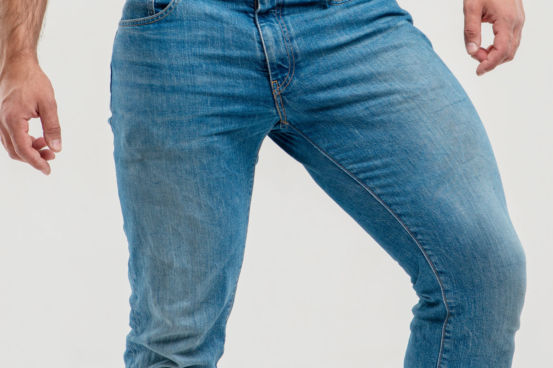 jeans for men with big thighs