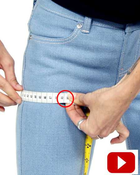 Mesures pour vos jeans sur mesure, mesures pour jeans pour hommes et femmes sur mesure